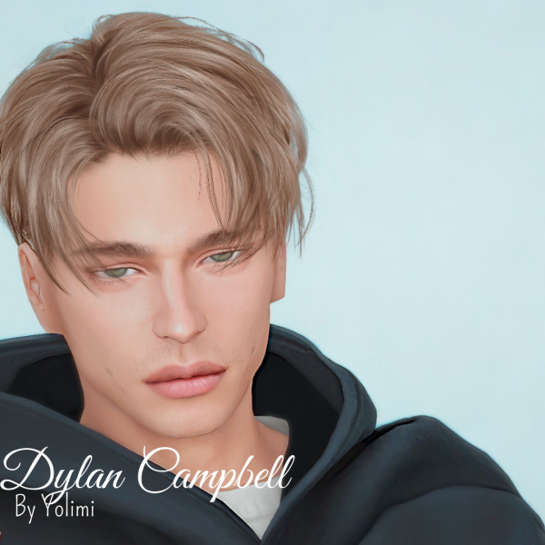 Alpha Dylan Campbell by yolimi - The Sims 4 Custom Content