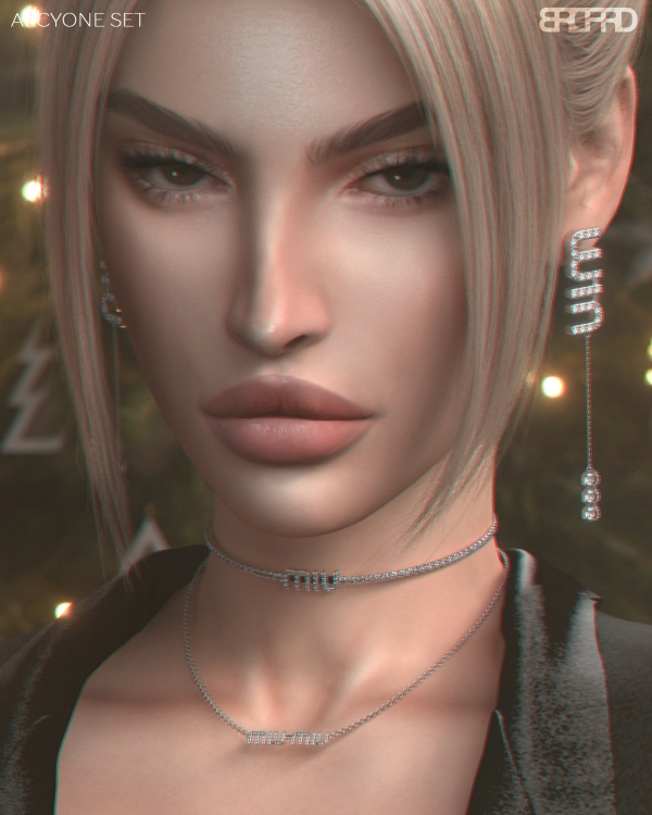Alpha ALCYONE SET by simsfinds - The Sims 4 Custom Content