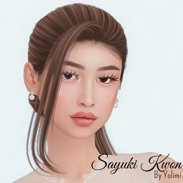 Alpha Sayuki Kwon The Delicate Rebel by yolimi - The Sims 4 Custom Content