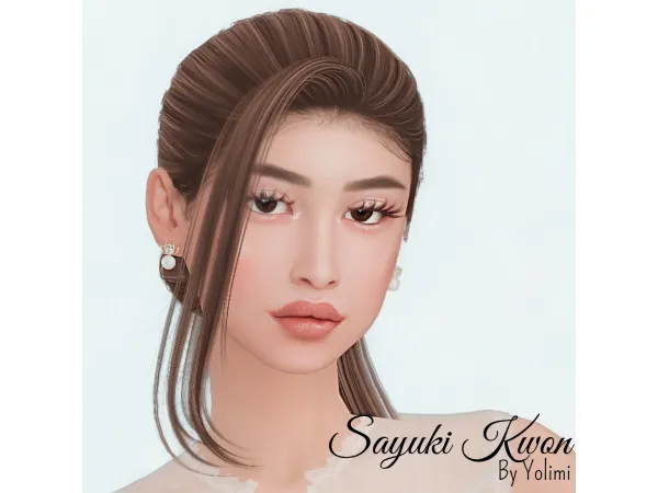 Sims 4 Sayuki Kwon u2013 The Delicate Rebel
