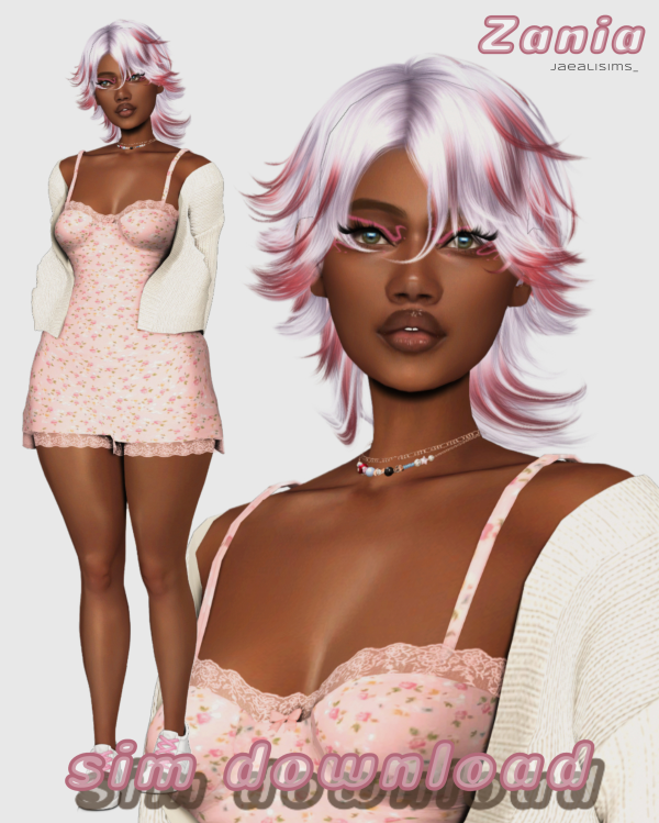Alpha Zania by simsfinds - The Sims 4 Custom Content