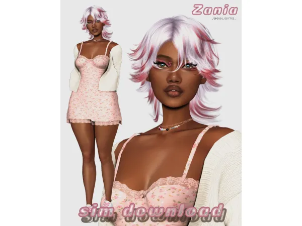 Alpha Zania by jaealisims - The Sims 4 Custom Content