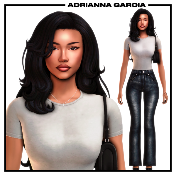 Mix Adrianna Garc by simsfinds - The Sims 4 Custom Content