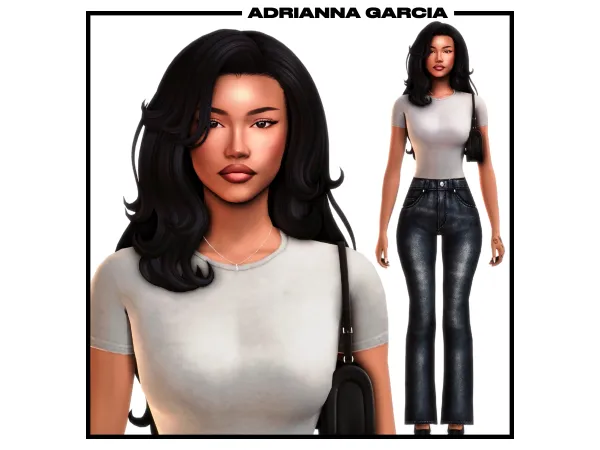 Sims 4 Adrianna Garcu00eda by rensimss_