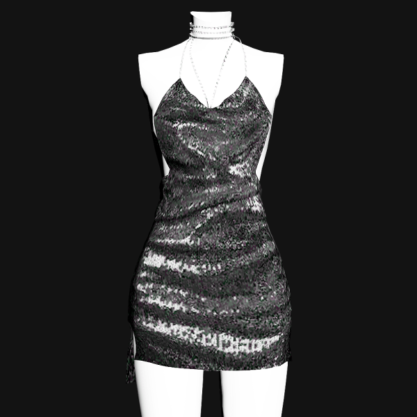 Alpha Drress 26 by simsfinds - The Sims 4 Custom Content