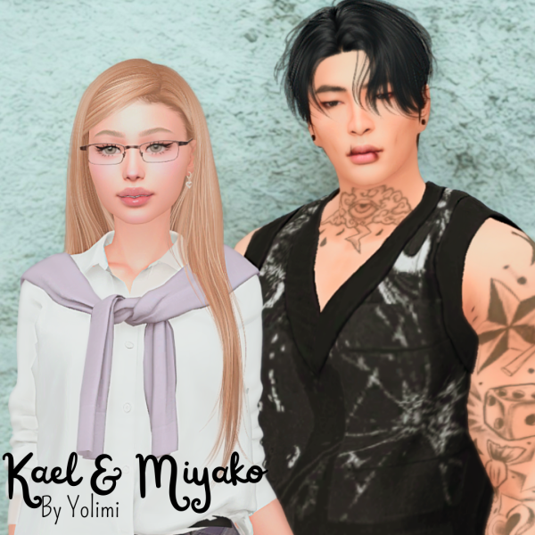 Alpha Kael Miyako Opposites Attract by yolimi - The Sims 4 Custom Content