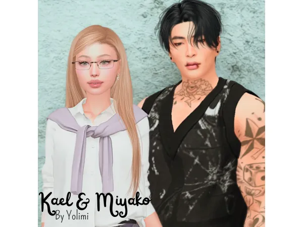 Sims 4 Kael & Miyako u2013 Opposites Attract