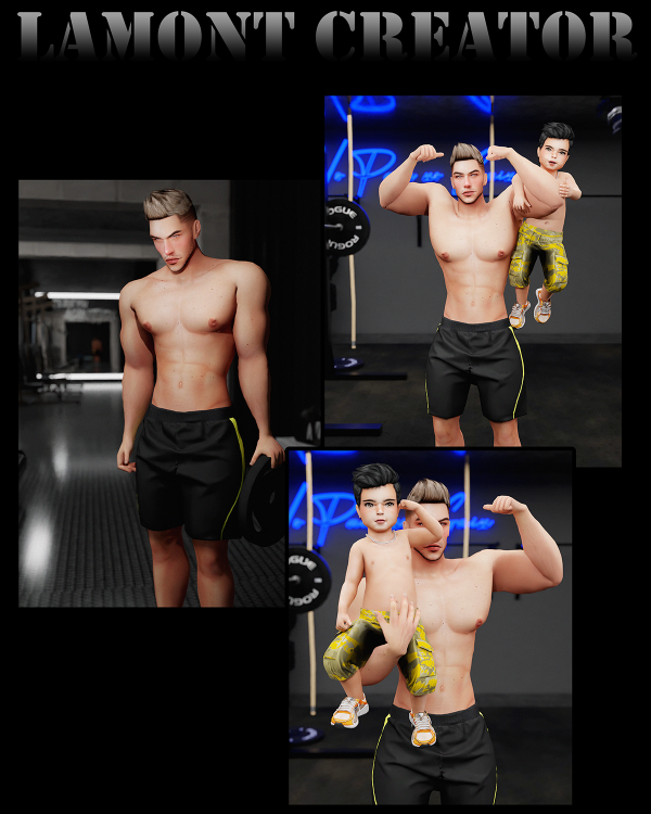 Mix gym 8 by lamontcreatorr - The Sims 4 Custom Content