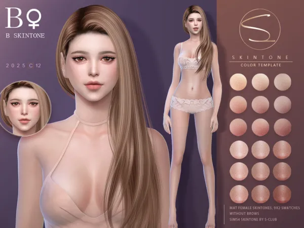 S-CLUB_female_skintone_1225 by S-Club