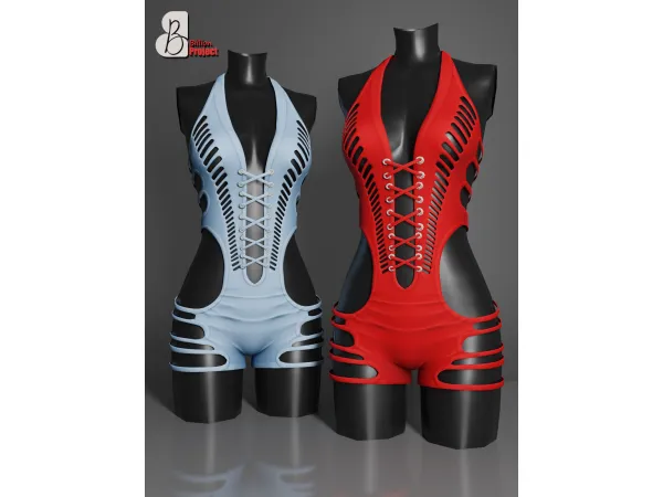 Alpha BillionProject Brelia Lingerie - The Sims 4 Custom Content