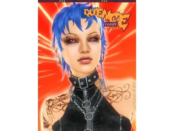 Sims 4 [MY_KWY] QUENCE HAIR