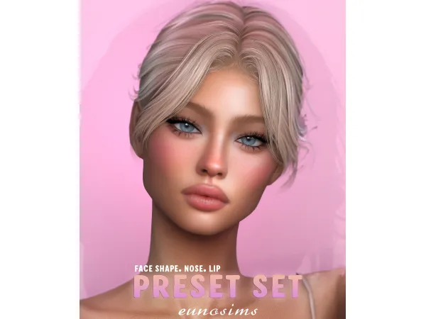 Mix preset set by eunosims - The Sims 4 Custom Content