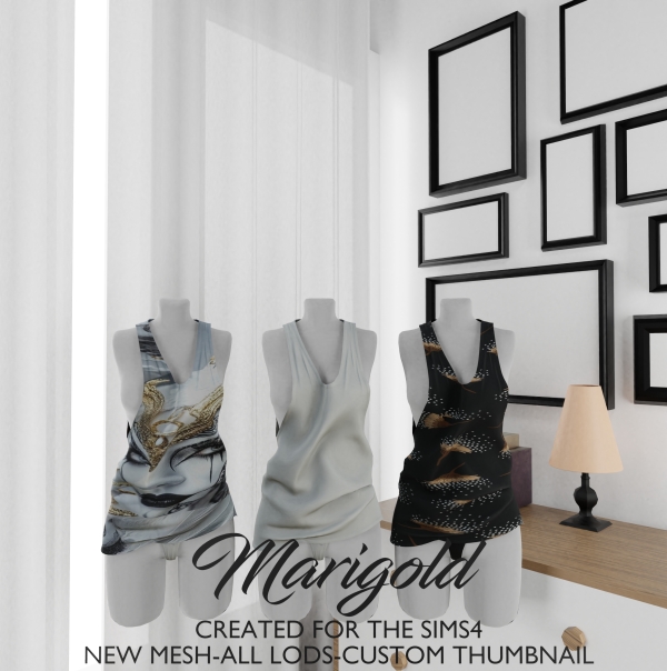 Alpha MARIGOLD NANIA by marigoldsims - The Sims 4 Custom Content