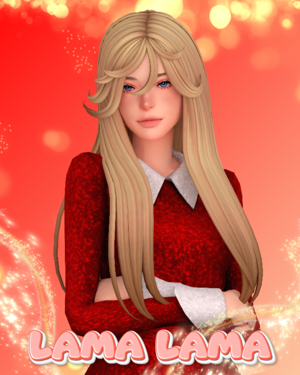 Maxis Match Hair Alecia by simsfinds - The Sims 4 Custom Content