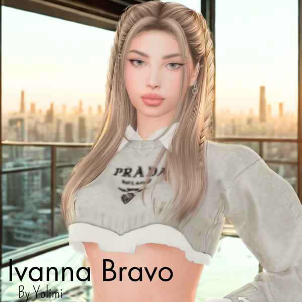 Alpha Ivanna Bravo Old Money Glow by yolimi - The Sims 4 Custom Content
