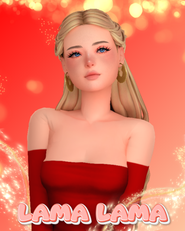 Maxis Match Hair Alicent by simsfinds - The Sims 4 Custom Content
