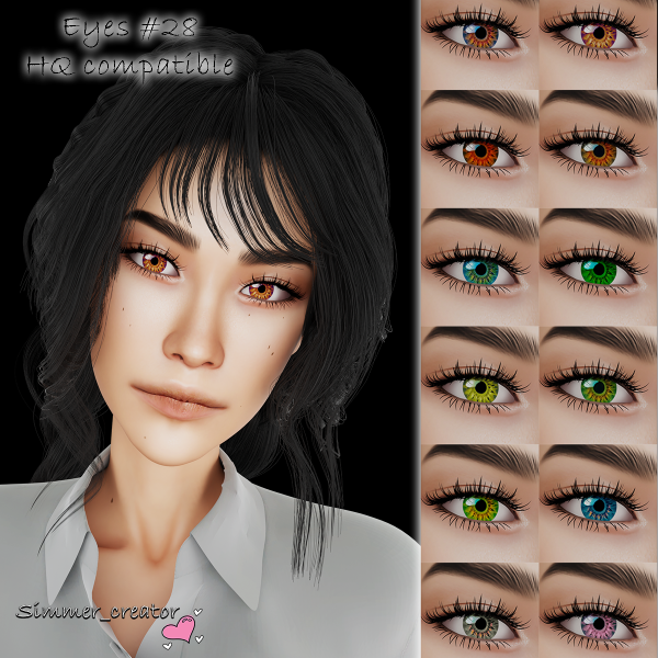Alpha (SC) Eyes 28 by simmer_creator - The Sims 4 Custom Content