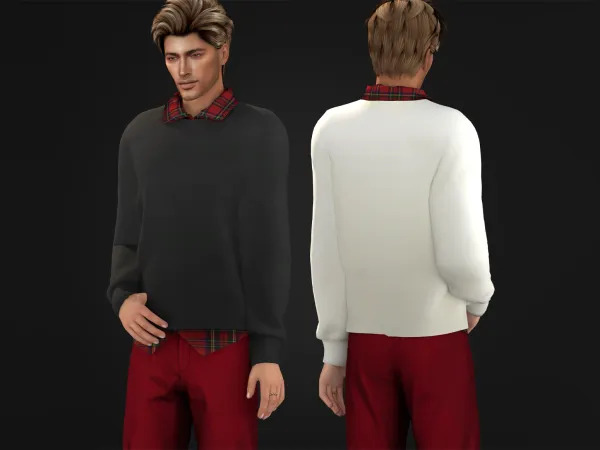 Sims 4 Noel Male - Sweater