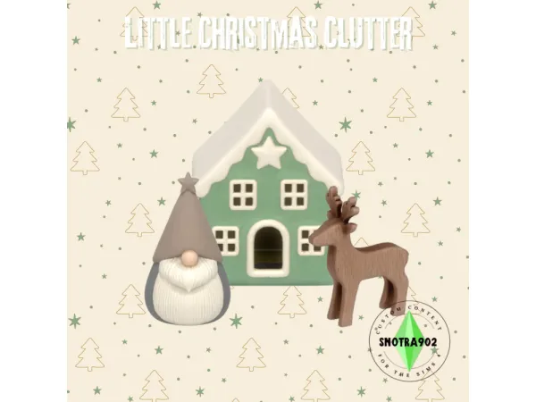 Maxis Match Little Christmas Clutter by Snotra902 - The Sims 4 Custom Content