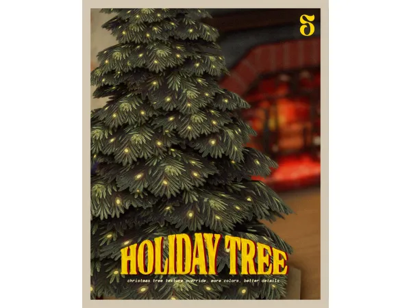 Maxis Match HOLIDAY TREE by sonechk0 - The Sims 4 Custom Content