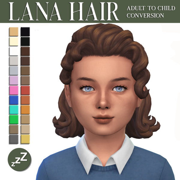 Maxis Match imvikai hair conversions by simsfinds - The Sims 4 Custom Content
