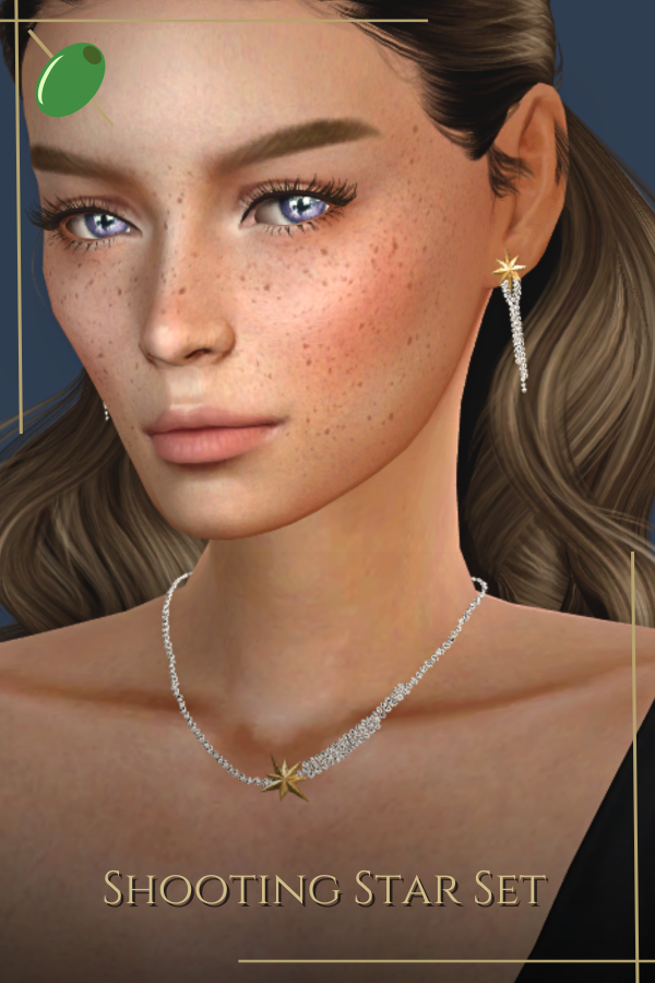Alpha Shooting Star Set by pitted0live - The Sims 4 Custom Content