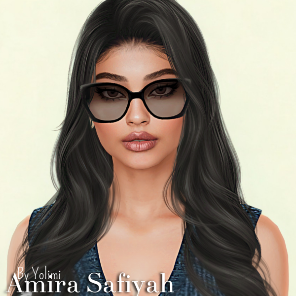 Alpha Amira Safiyah The Elegant Force by yolimi - The Sims 4 Custom Content