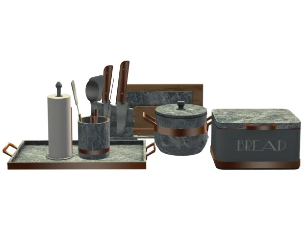 modernsetstosims2 Modern Kitchen Dec by simsfinds - The Sims 2 Custom Content