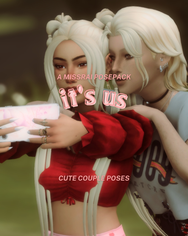 Mix it's us a couple posepack by simsfinds - The Sims 4 Custom Content