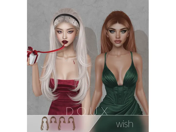 Alpha doux NEW RELEASE WISH - The Sims 4 Custom Content