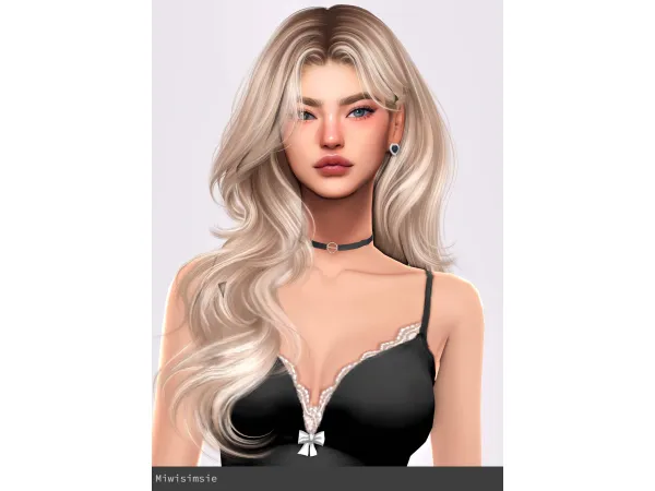 Alpha Halle Elmore by miwisimsie - The Sims 4 Custom Content
