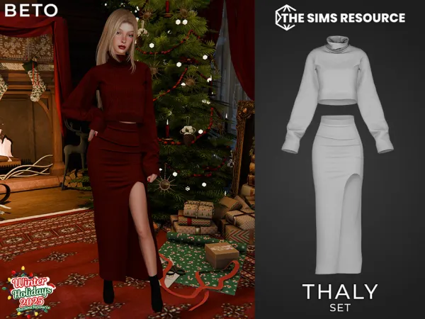 Sims 4 Thaly (Set) by Beto_ae0