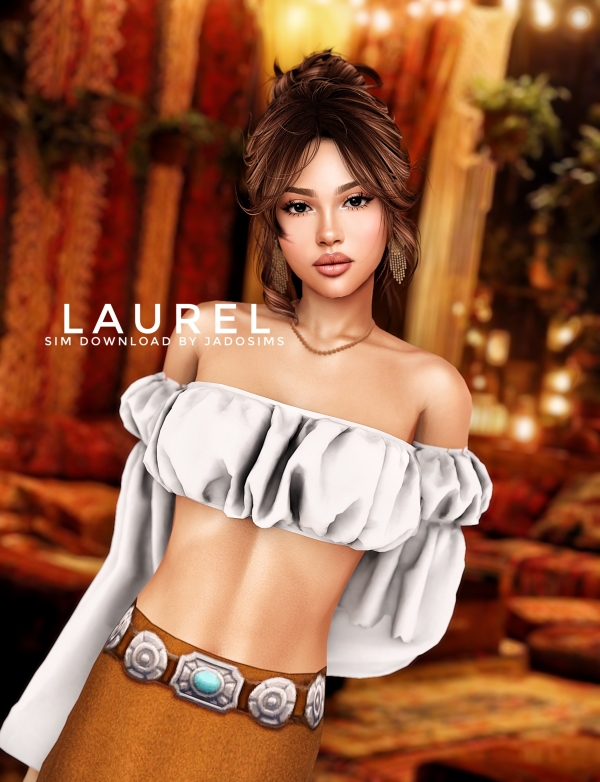 Alpha Laurel (Sim Download) by shopwithflynnn - The Sims 4 Custom Content