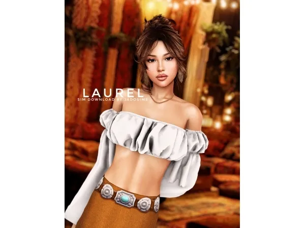Alpha Laurel (Sim Download) - The Sims 4 Custom Content