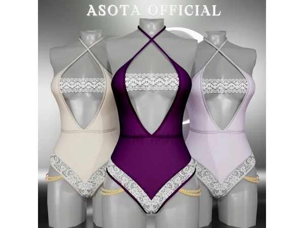 Alpha [ASOTA OFFICIAL] Naraa Lingerie - The Sims 4 Custom Content