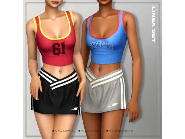 Alpha Belaloallure_Aera collection - The Sims 4 Custom Content