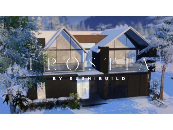 Alpha Frostia by sushibuild - The Sims 4 Custom Content