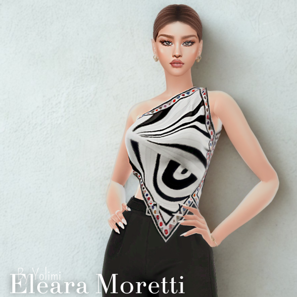 Alpha Eleara Moretti Rich Girl Energy by yolimi - The Sims 4 Custom Content
