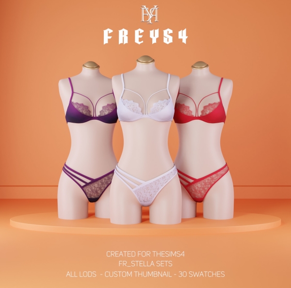 Alpha FR_Stella Sets by freys4 - The Sims 4 Custom Content