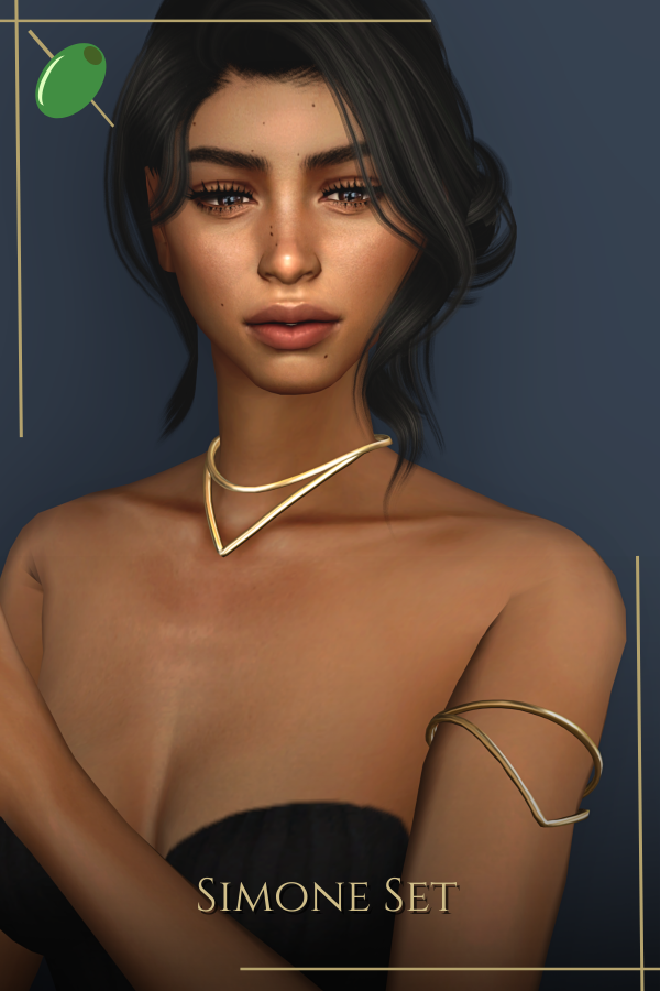Alpha Simone Set by pitted0live - The Sims 4 Custom Content