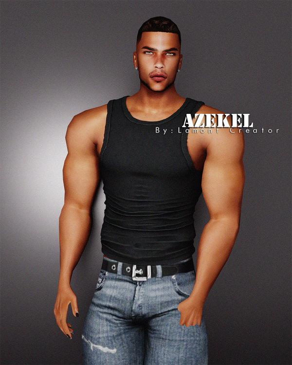 Mix azekel male sim by lamontcreatorr - The Sims 4 Custom Content