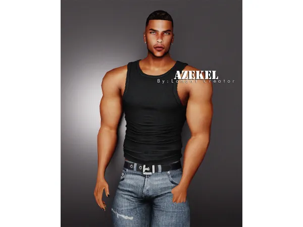Mix azekel male sim - The Sims 4 Custom Content