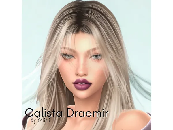 Sims 4 Calista Draemir u2013 Rebel Street Muse