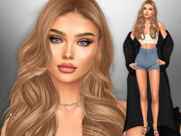 Sims 4 Mariana Marino by divaka45