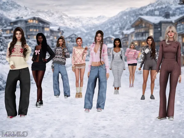 Sims 4 Soft Season Collection
