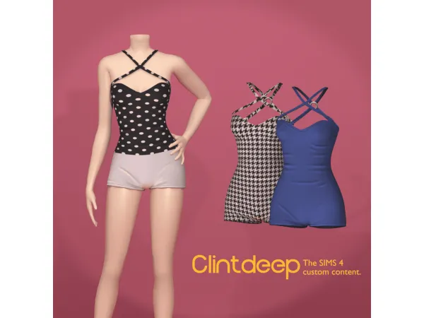 Alpha Clintdeep Zora Jumpsuit - The Sims 4 Custom Content
