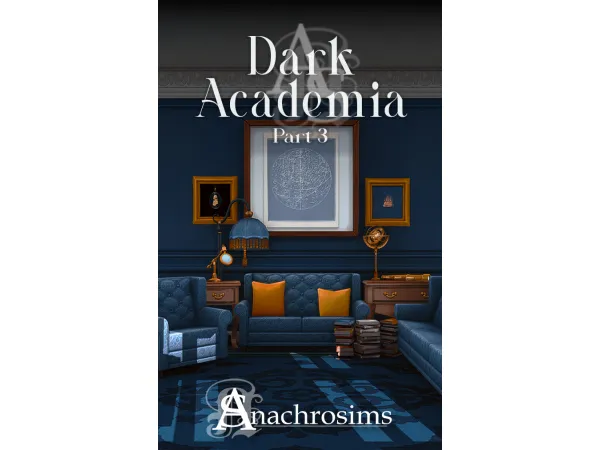 Maxis Match DARK ACADEMIA PART 3 by anachrosims - The Sims 4 Custom Content