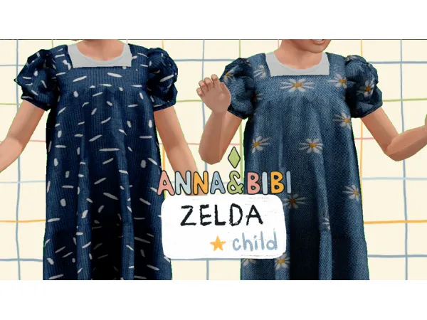 Zelda dress | Child [Anna&Bibi]