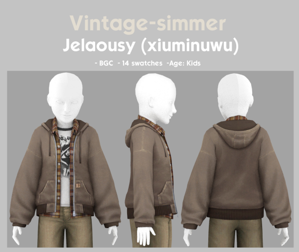 Maxis Match Jelaousy Jacket simmer by simsfinds - The Sims 4 Custom Content