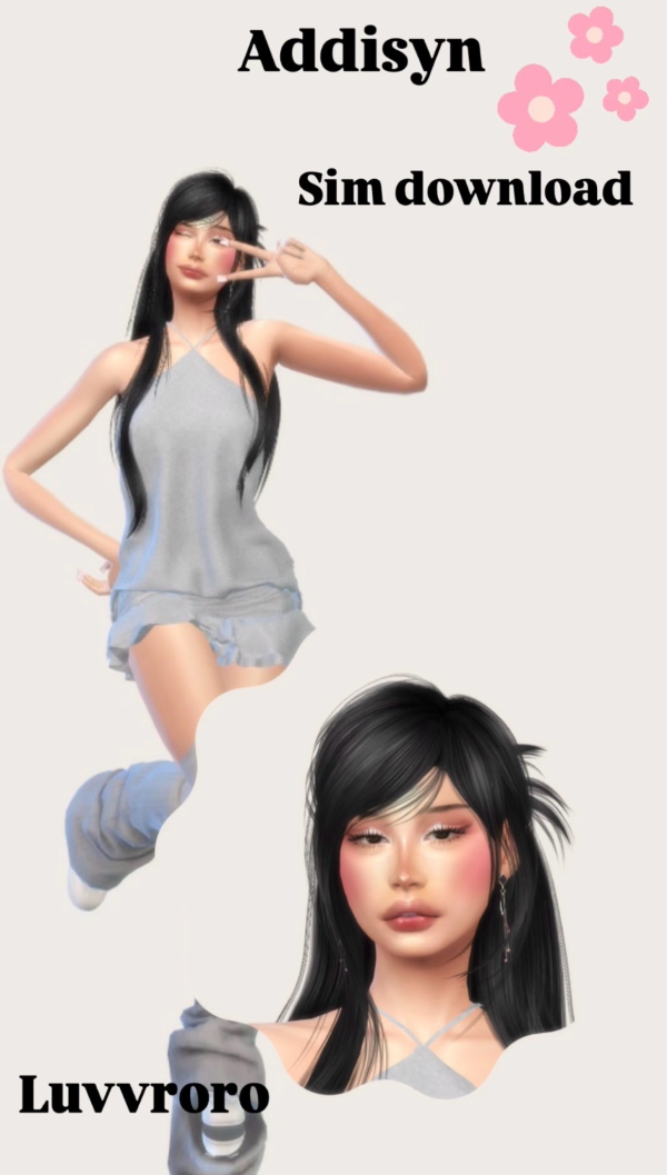 Alpha ADDISYN by simsfinds - The Sims 4 Custom Content